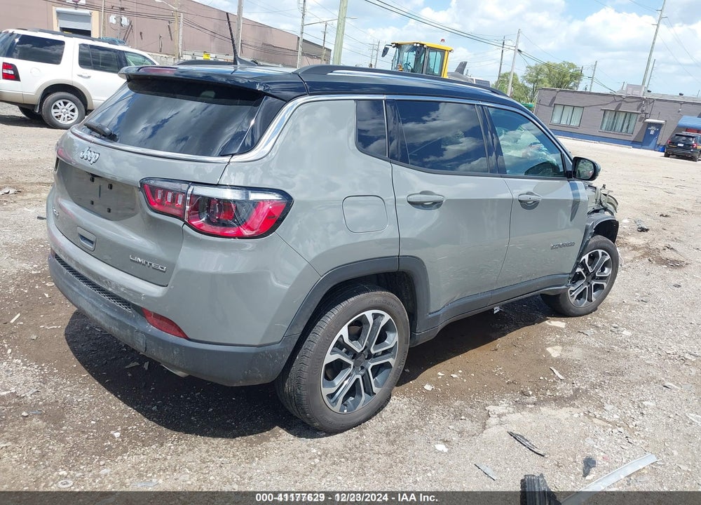 2022 JEEP COMPASS VIN: 3C4NJDCB3NT105889