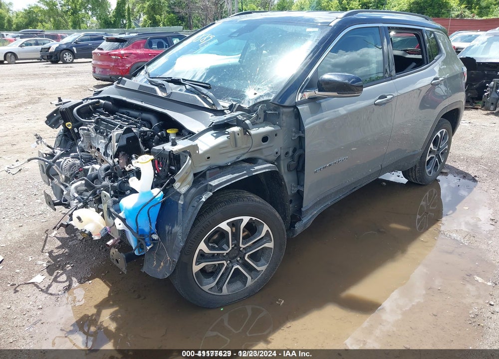 2022 JEEP COMPASS VIN: 3C4NJDCB3NT105889