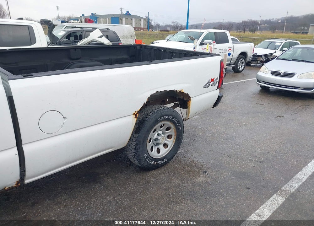 2007 CHEVROLET SILVERADO 1500 CLASSIC WORK TRUCK VIN: 1GCEK14XX7Z194491