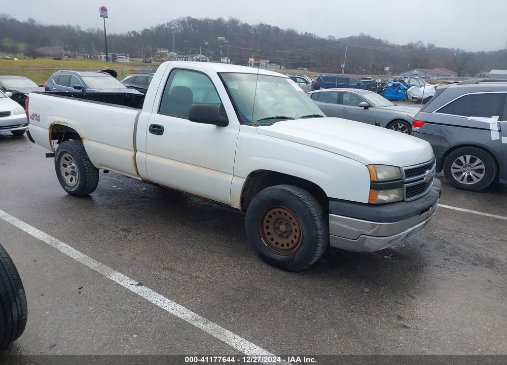 2007 CHEVROLET SILVERADO 1500 CLASSIC WORK TRUCK VIN: 1GCEK14XX7Z194491