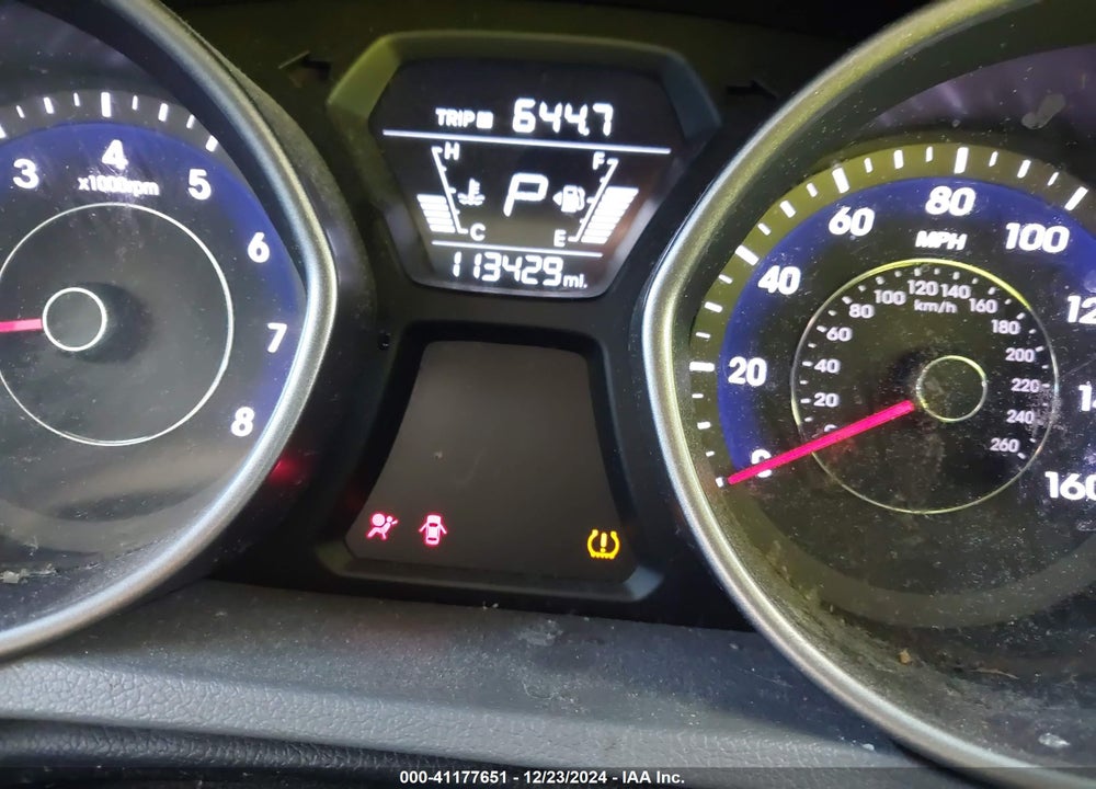 2016 HYUNDAI ELANTRA SE VIN: 5NPDH4AE1GH729729