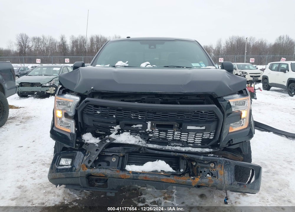 2017 FORD F-150 LARIAT VIN: 1FTEW1EG6HFB93991