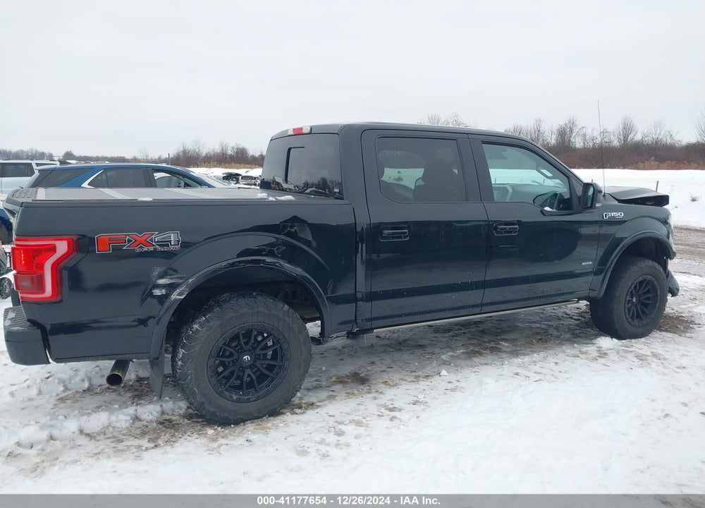 2017 FORD F-150 LARIAT VIN: 1FTEW1EG6HFB93991