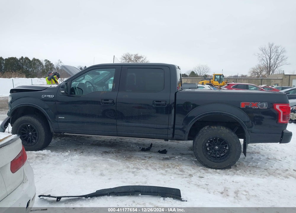 2017 FORD F-150 LARIAT VIN: 1FTEW1EG6HFB93991
