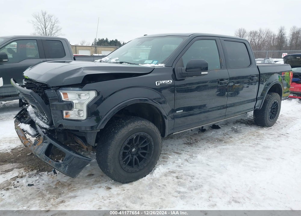 2017 FORD F-150 LARIAT VIN: 1FTEW1EG6HFB93991