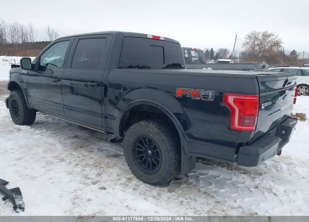 2017 FORD F-150 LARIAT VIN: 1FTEW1EG6HFB93991