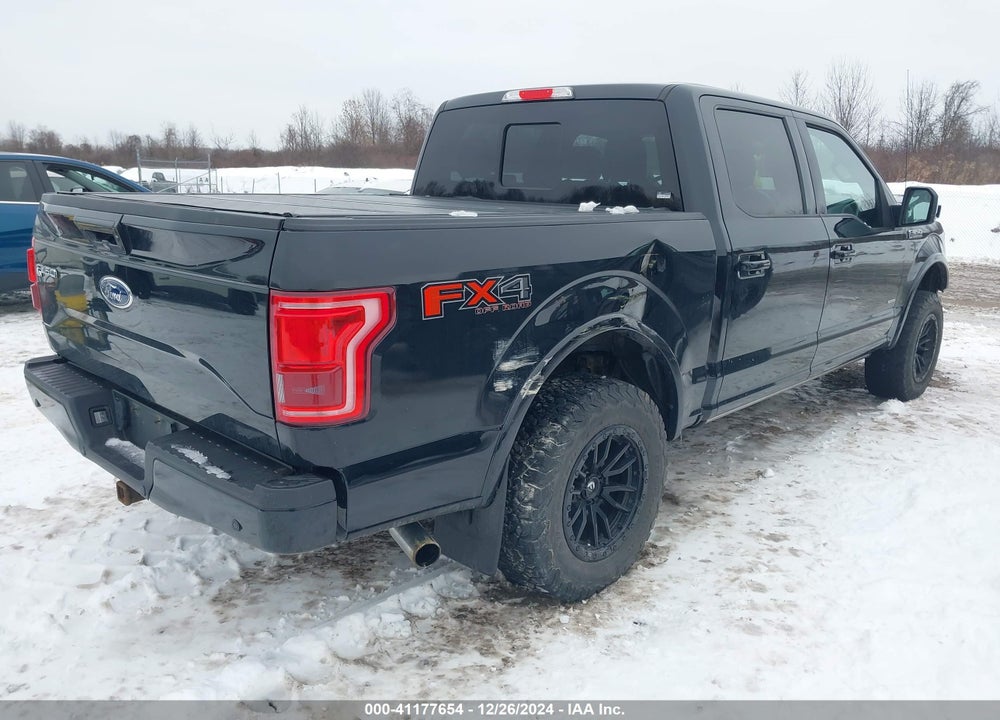 2017 FORD F-150 LARIAT VIN: 1FTEW1EG6HFB93991