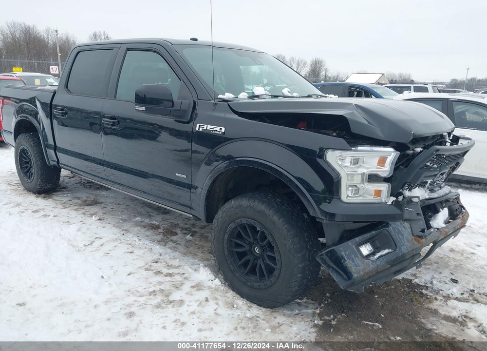 2017 FORD F-150 LARIAT VIN: 1FTEW1EG6HFB93991