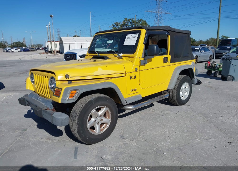 2004 ANGLER JEEP WR X VIN: 1J4FA39S24P782662