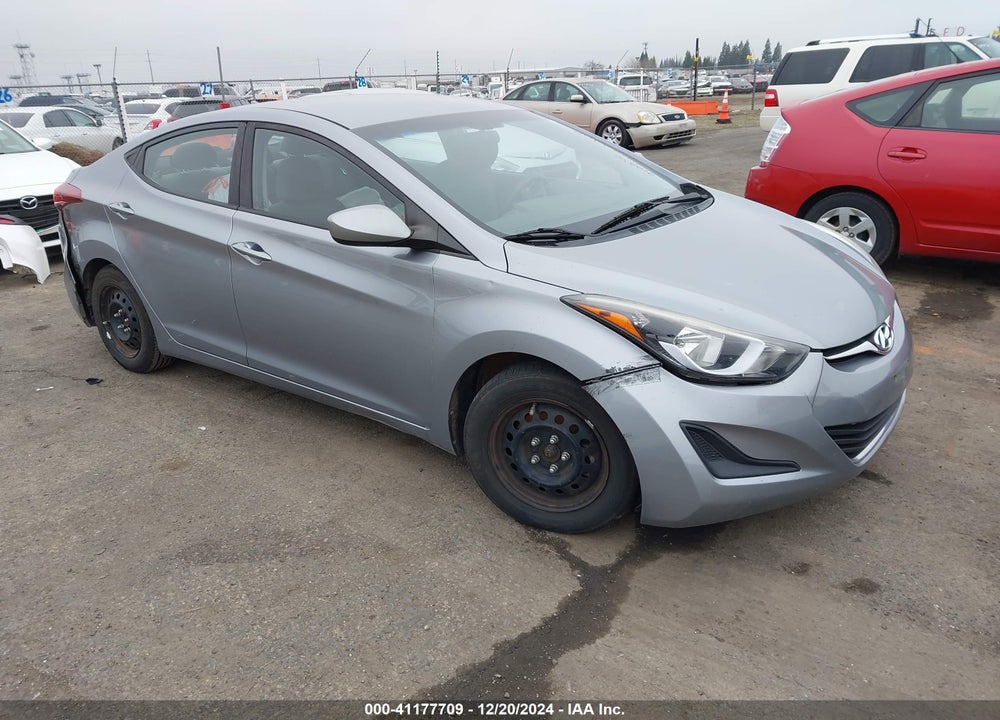 2016 HYUNDAI ELANTRA SE VIN: 5NPDH4AE4GH748808