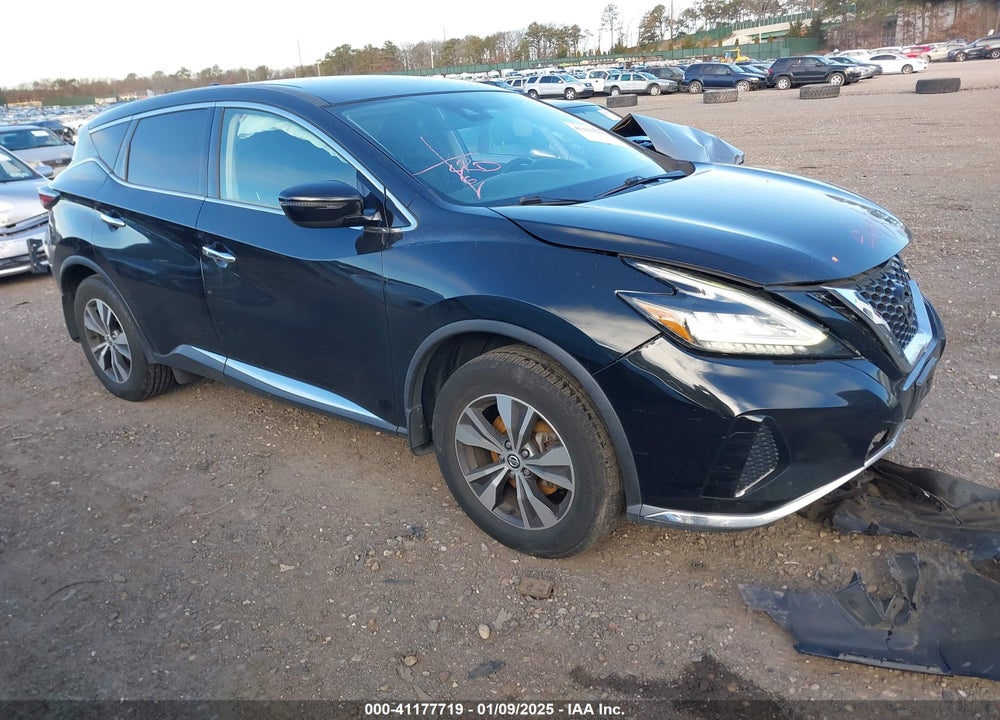 2020 NISSAN MURANO S INTELLIGENT AWD VIN: 5N1AZ2AS9LN119013