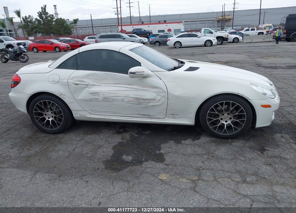 2009 MERCEDES-BENZ SLK 300 VIN: WDBWK54F09F202586