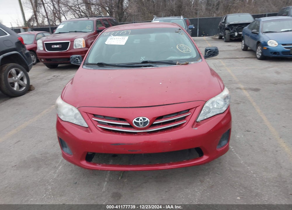 2013 TOYOTA COROLLA LE VIN: 5YFBU4EE4DP186260