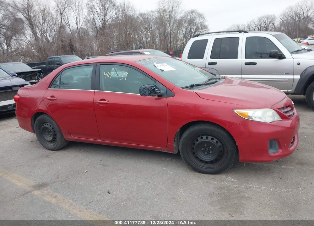 2013 TOYOTA COROLLA LE VIN: 5YFBU4EE4DP186260