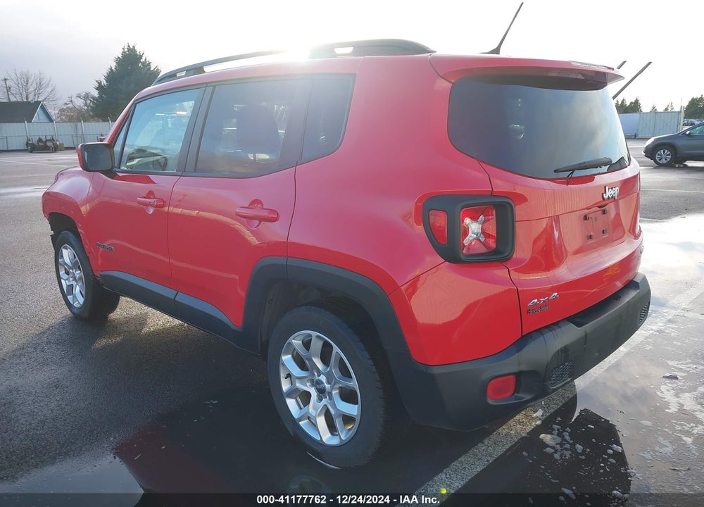 2015 JEEP RENEGADE LATITUDE VIN: ZACCJBBTXFPC16566