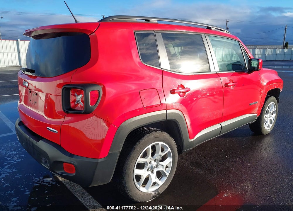 2015 JEEP RENEGADE LATITUDE VIN: ZACCJBBTXFPC16566