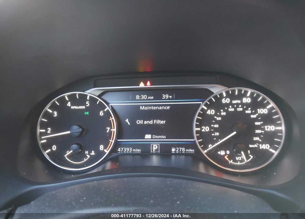 2021 NISSAN ALTIMA VIN: 1N4BL4CV4MN367822