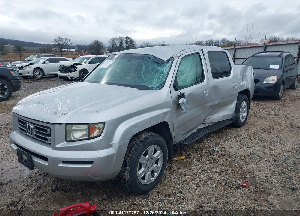 2006 HONDA RIDGELINE RTL VIN: 2HJYK16546H552087