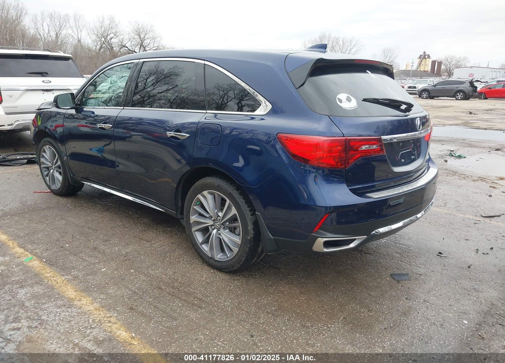 2018 ACURA MDX TECHNOLOGY PACKAGE   WATCH PLUS PKG VIN: 5J8YD4H50JL011600