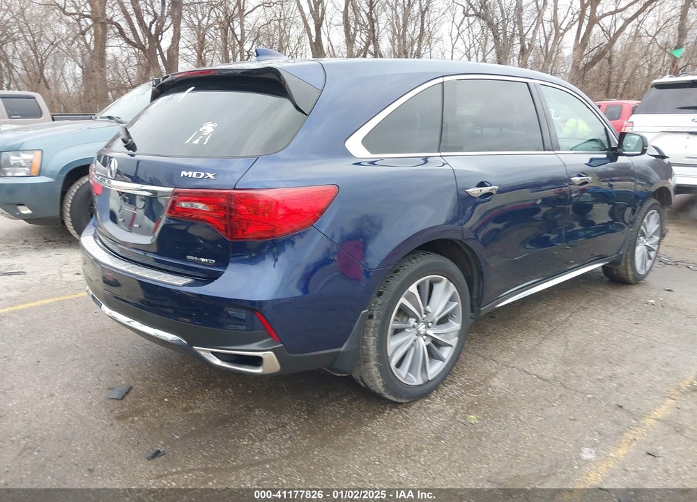 2018 ACURA MDX TECHNOLOGY PACKAGE   WATCH PLUS PKG VIN: 5J8YD4H50JL011600