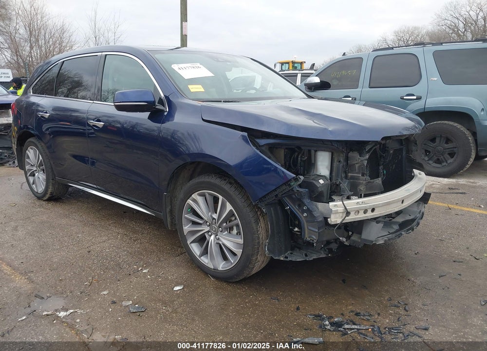 2018 ACURA MDX TECHNOLOGY PACKAGE   WATCH PLUS PKG VIN: 5J8YD4H50JL011600