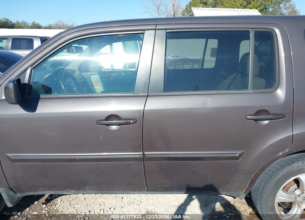 2013 HONDA PILOT EX-L VIN: 5FNYF3H55DB015278