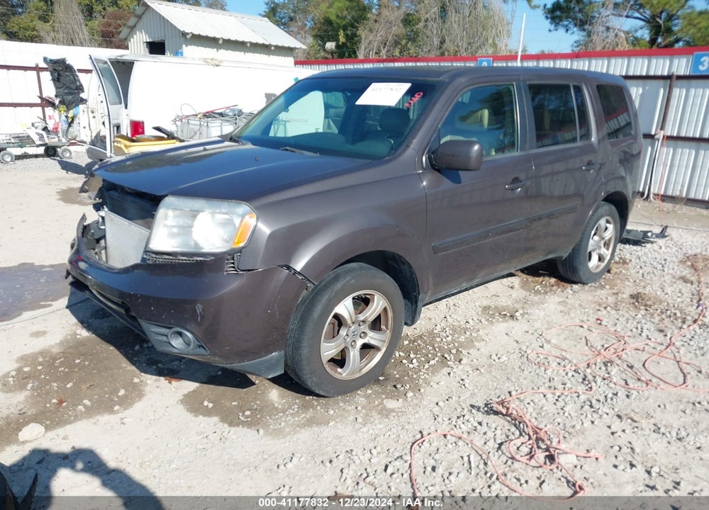 2013 HONDA PILOT EX-L VIN: 5FNYF3H55DB015278