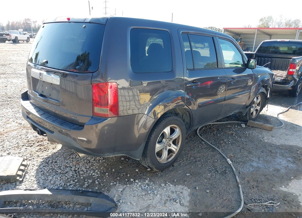 2013 HONDA PILOT EX-L VIN: 5FNYF3H55DB015278