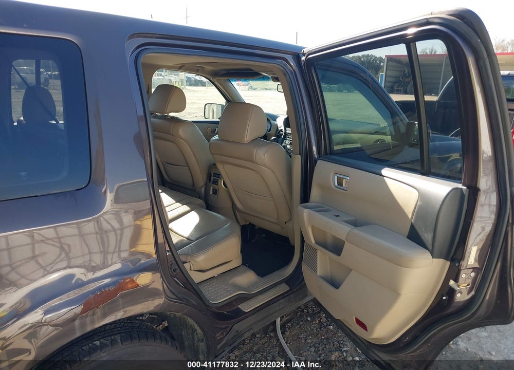2013 HONDA PILOT EX-L VIN: 5FNYF3H55DB015278