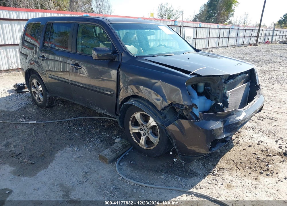2013 HONDA PILOT EX-L VIN: 5FNYF3H55DB015278