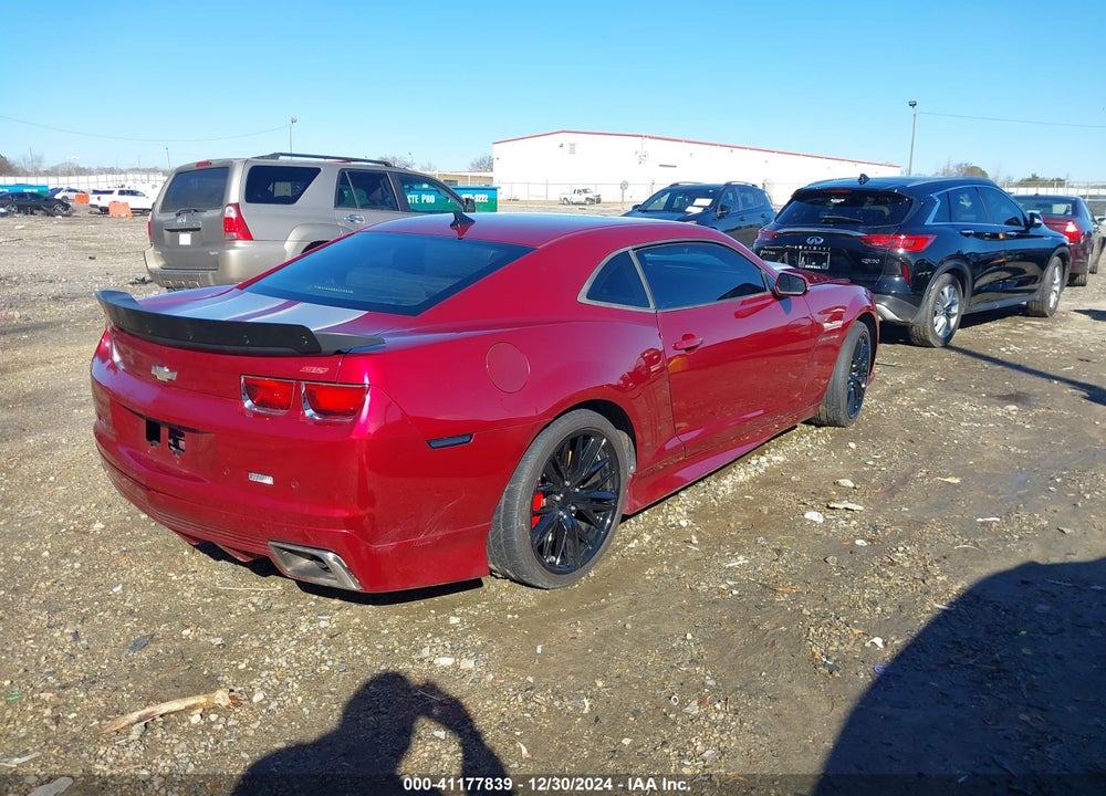 2011 CHEVROLET CAMARO 2SS VIN: 2G1FK1EJ2B9156652