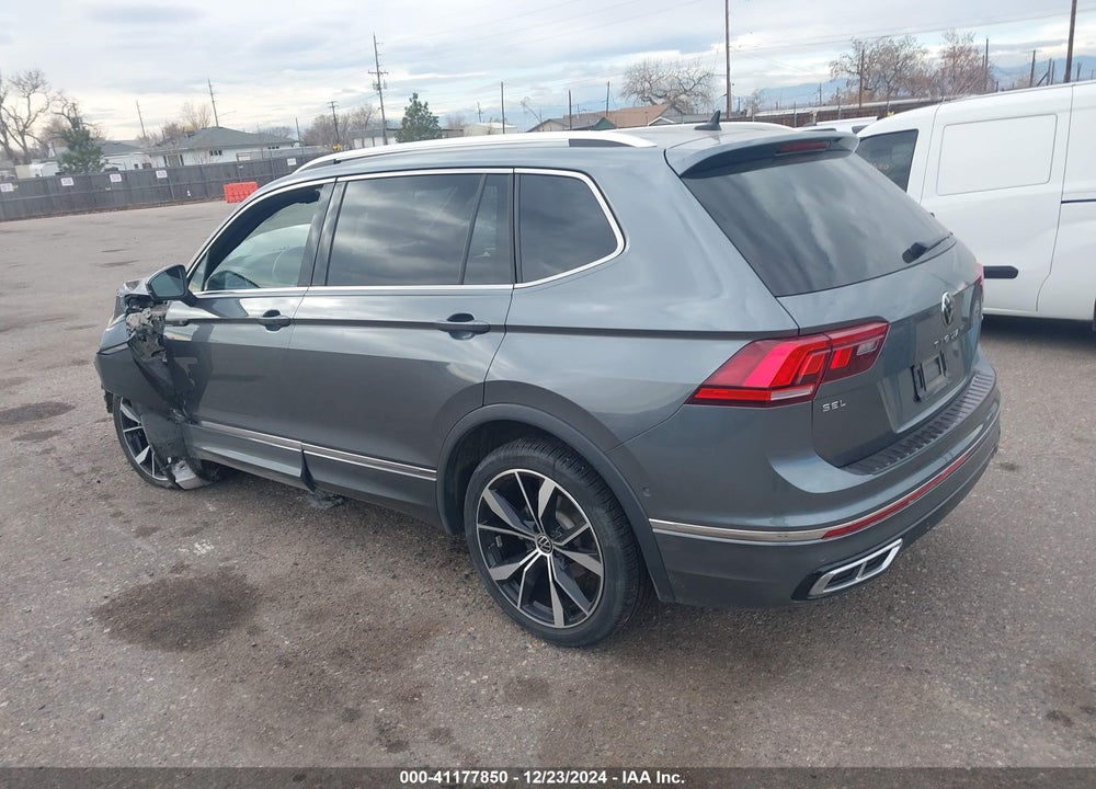 2022 VOLKSWAGEN TIGUAN 2.0T SEL R-LINE VIN: 3VV4B7AX0NM172146
