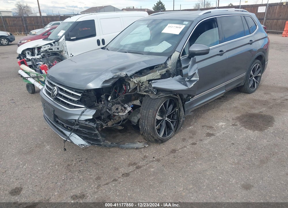 2022 VOLKSWAGEN TIGUAN 2.0T SEL R-LINE VIN: 3VV4B7AX0NM172146