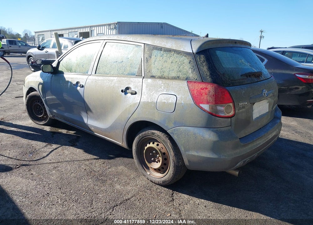 2004 TOYOTA MATRIX STANDARD VIN: 2T1KR32E84C304553