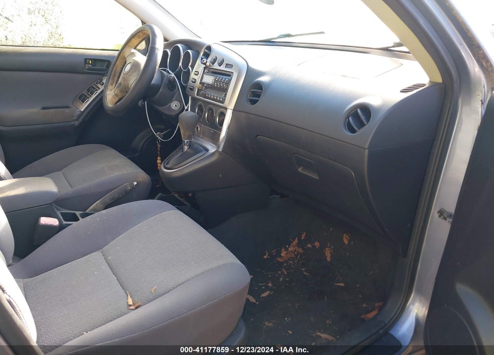 2004 TOYOTA MATRIX STANDARD VIN: 2T1KR32E84C304553
