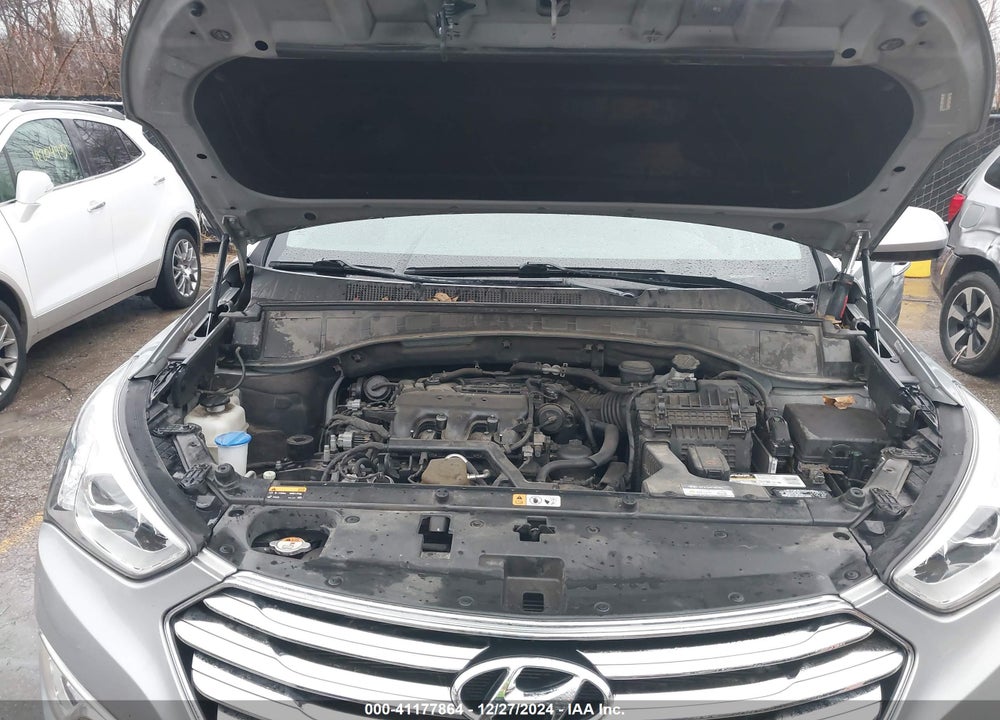 2014 HYUNDAI SANTA FE GLS VIN: KM8SM4HF0EU058411
