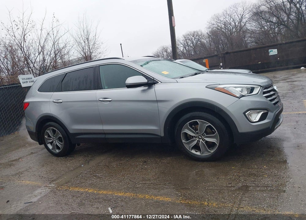 2014 HYUNDAI SANTA FE GLS VIN: KM8SM4HF0EU058411