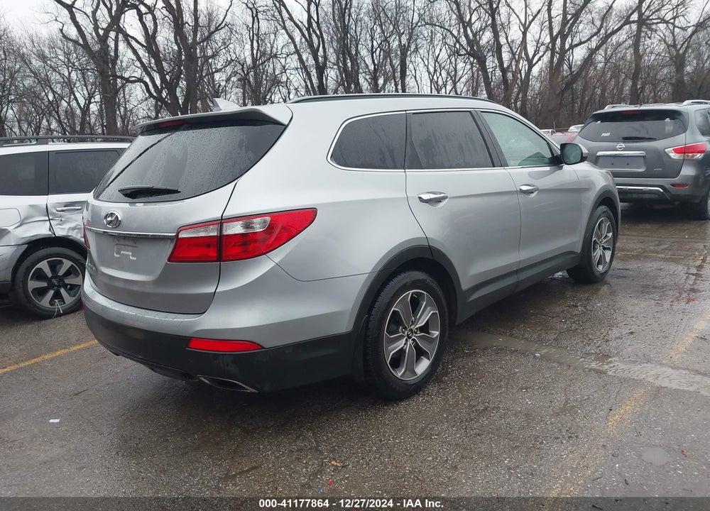 2014 HYUNDAI SANTA FE GLS VIN: KM8SM4HF0EU058411