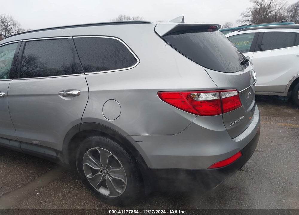 2014 HYUNDAI SANTA FE GLS VIN: KM8SM4HF0EU058411