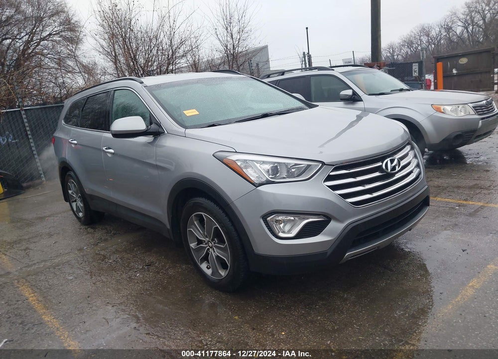 2014 HYUNDAI SANTA FE GLS VIN: KM8SM4HF0EU058411