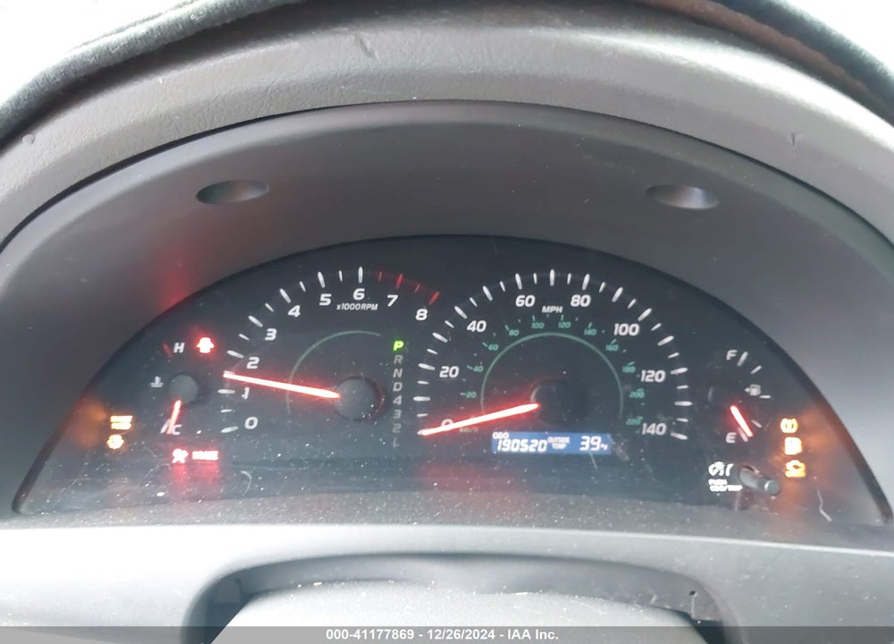 2008 TOYOTA CAMRY LE VIN: 4T1BE46K48U217481