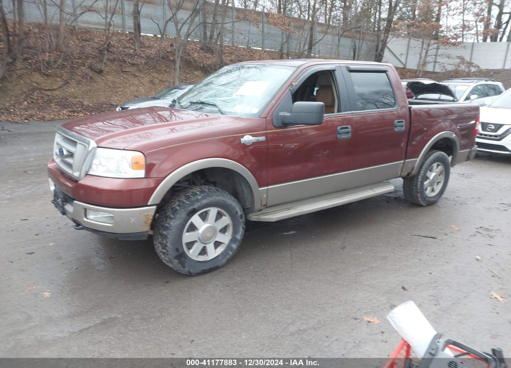 2005 FORD F-150 FX4/LARIAT/XLT VIN: 1FTPW145X5KE54454
