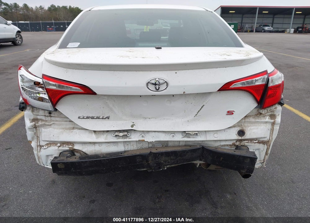 2016 TOYOTA COROLLA VIN: 5YFBURHE9GP494599