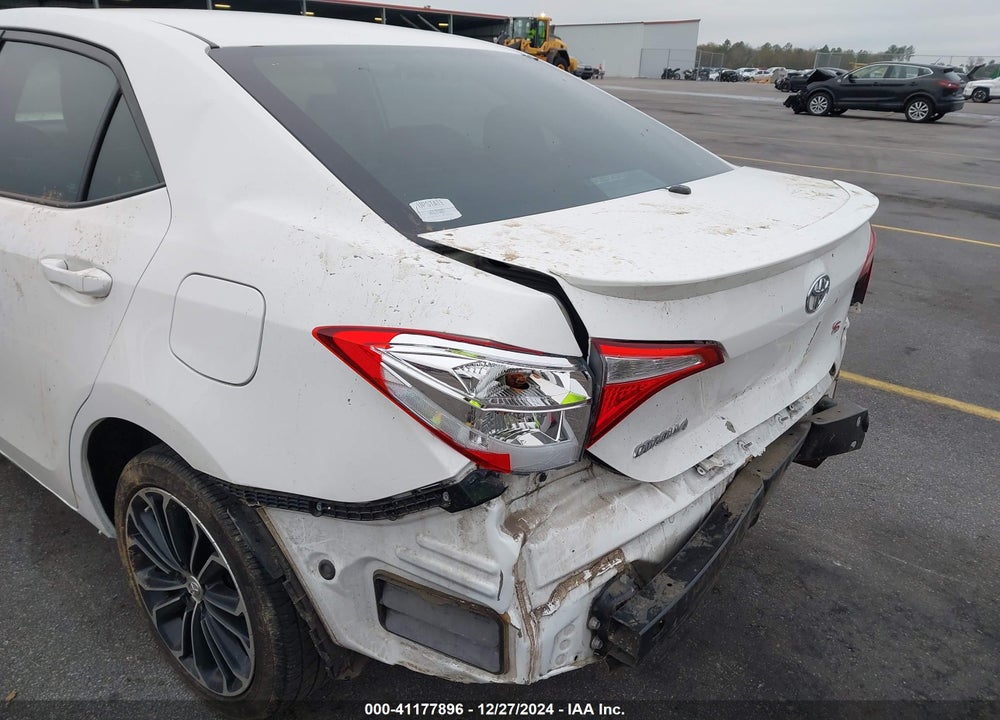 2016 TOYOTA COROLLA VIN: 5YFBURHE9GP494599