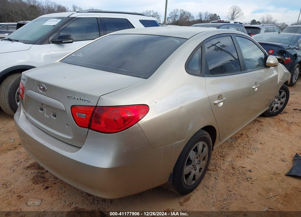 2007 HYUNDAI ELANTRA GLS/LIMITED/SE VIN: KMHDU46D07U052914