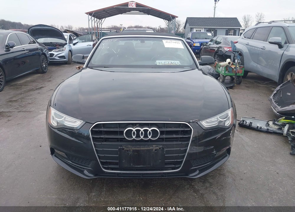 2013 AUDI A5 2.0T PREMIUM VIN: WAUAFAFH0DN013844