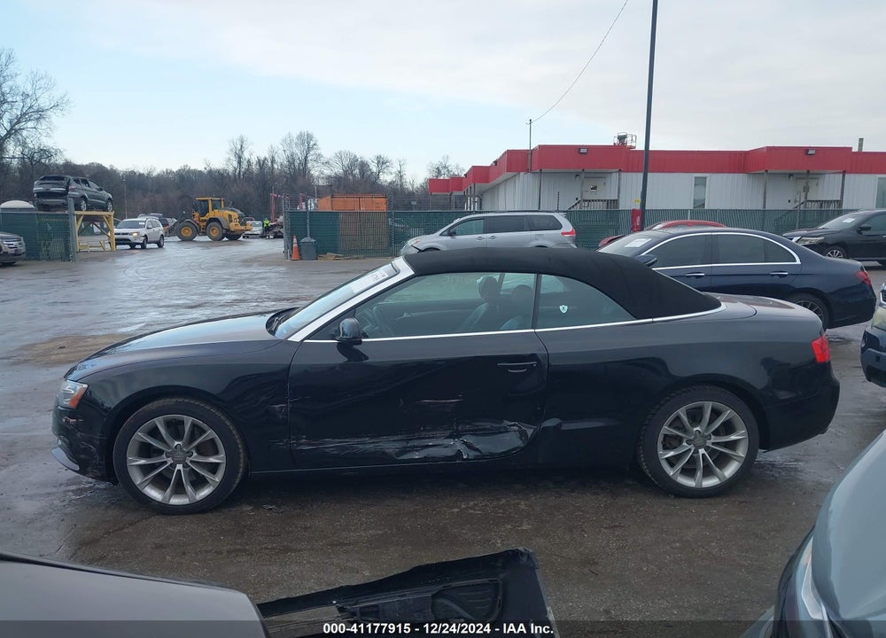 2013 AUDI A5 2.0T PREMIUM VIN: WAUAFAFH0DN013844