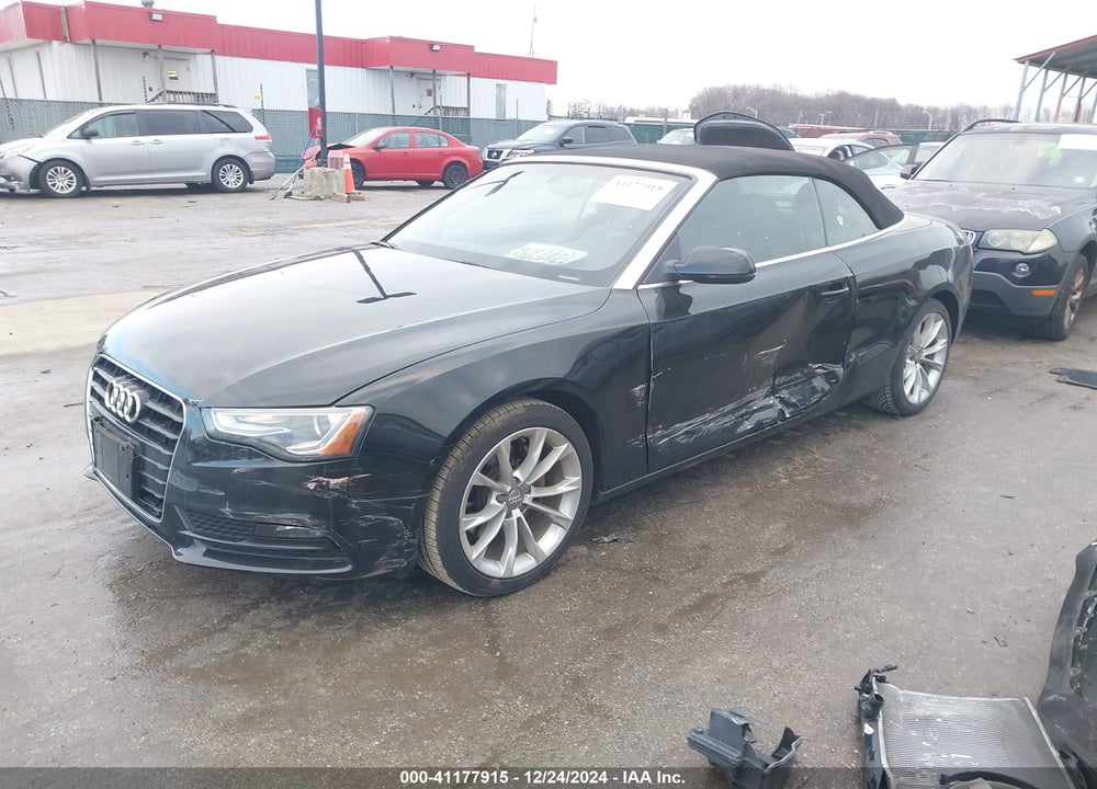 2013 AUDI A5 2.0T PREMIUM VIN: WAUAFAFH0DN013844