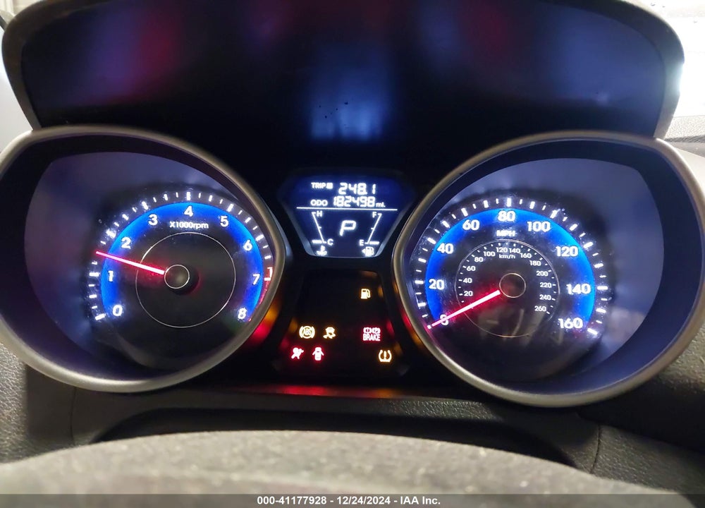 2013 HYUNDAI ELANTRA GS VIN: KMHDH6AE2DU016976