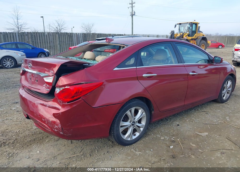 2013 HYUNDAI SONATA LIMITED VIN: 5NPEC4AC4DH515010